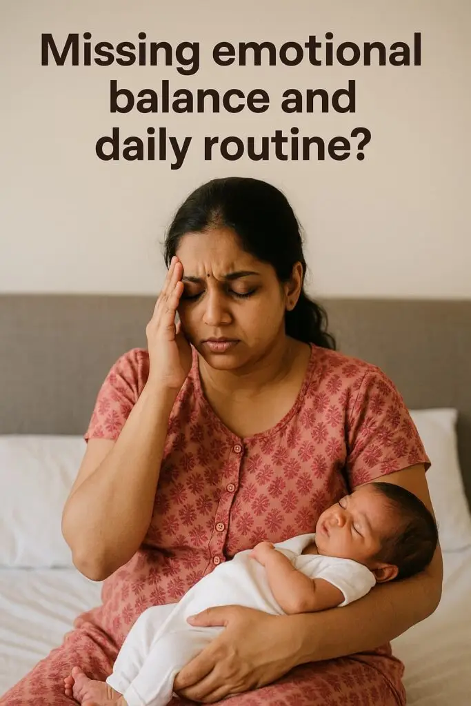 ❓ Missing emotional balance and daily After Pregnancy" The ultimate Postpartum Fitness Guide for Indian mom routine?